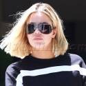 Khloe Kardashian Shows Off Her Cropped 'Do And Her Good American Workout Gear