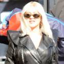 Christina Aguilera Gets S&M In Black Leather