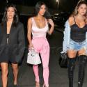 Kim, Kourtney And Larsa Pippen Have A Fun Night Out At Jay-Z And Beyonce's Concert
