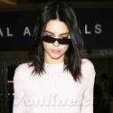 Kendall Jenner Rocks Head-To-Toe Knit At LAX
