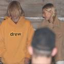 Justin And Hailey Head To Church After Hanging With Their Parents
