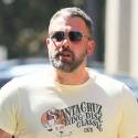 Ben Affleck Shows Off His New Muscles In A Tight T-Shirt
