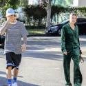 Hailey Baldwin Wears A Pajama Outfit To Lunch With Justin Bieber