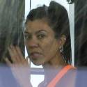 Kourtney Kardashian Sweats It Out At The Gym