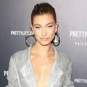 Hailey Baldwin Rocks A Sequin Jumpsuit For Her PrettyLittleThing Collection Launch