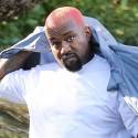 Kanye Steps Out With Pink Hair After Kim Disses His Political Knowledge