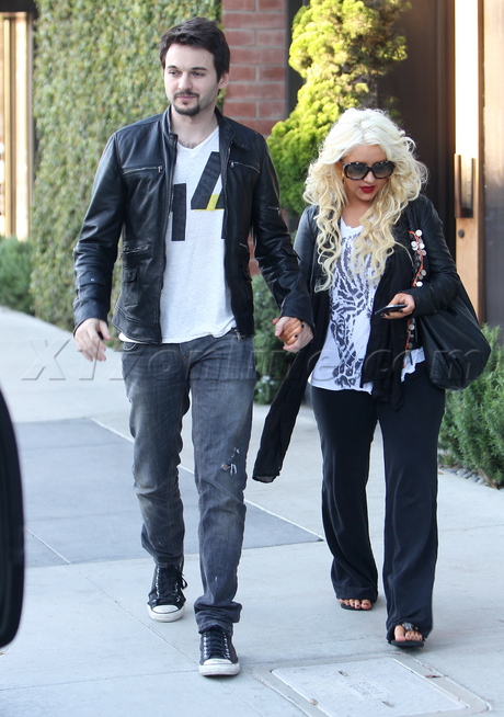 Christina Aguilera Santa Monica Matt Rutler