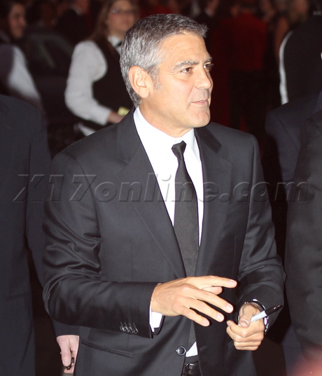 Angelina Jolie, Brad Pitt Palm Springs International Film Festival The Land Of Blood And Honey cane motorcycle accident George Clooney 