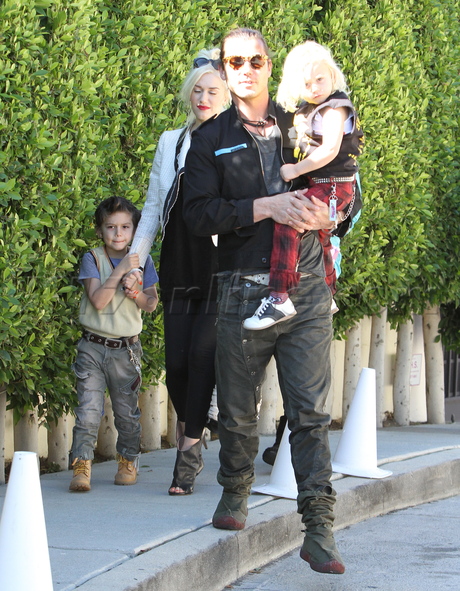 Gwen Stefani Gavin Rossdale Kingston Zuma 