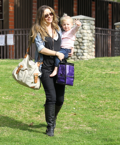 Rebecca Gayheart Park Beverly Hills