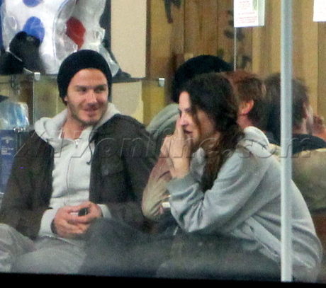 David Beckham karate hat class flirting cruz 