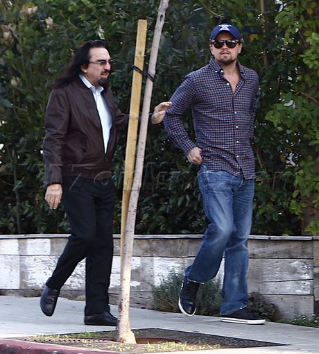 Leonardo DiCaprio sunglasses beverly hills beard scruffy 