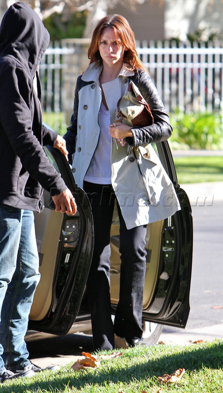 denim Jennifer Love Hewitt trench jeans exclusive