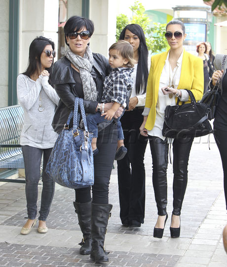 Kim Kardashian sunglasses blazer heels shopping relity