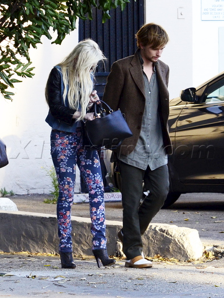 Lindsay Lohan print pants sunglasses car liquor store Porsche car shots boyfriend blazer dennis hopper