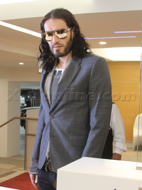 Russell Brand katy perry blaer sunglasses divorce 