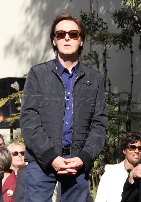 sunglasses Paul McCartney hollywood walk of fame the beatles
