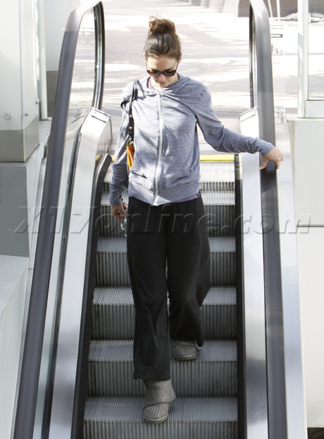 katie holmes scientology tom cruise west hollywood gym equinox