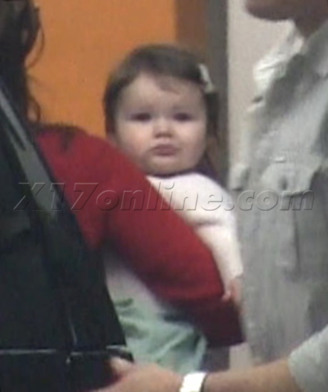 Victoria Beckham parking lot sweater harper seven baby