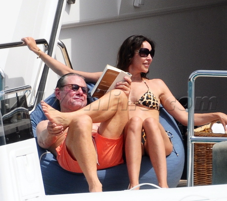 ocean france saint bart yacht Tamara Mellon  bikini 