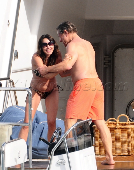 ocean france saint bart yacht Tamara Mellon  bikini 