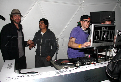 Gerard Butler Coachella GenArt Muse 