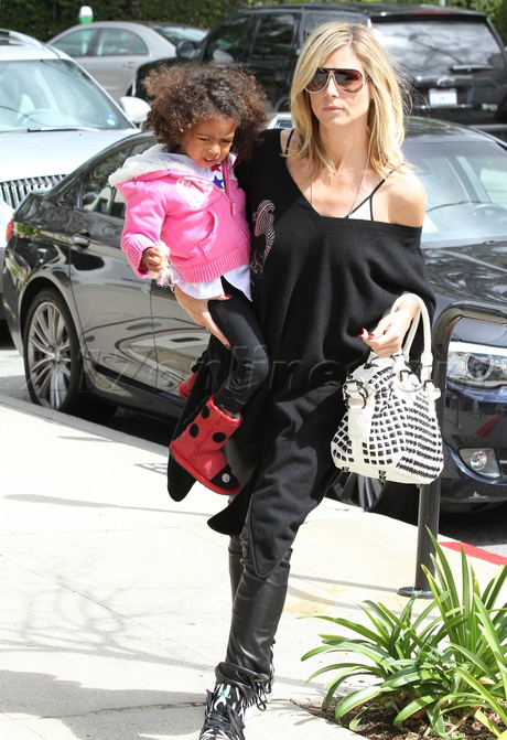 Heidi Klum karate Brentwood Lou Leni 