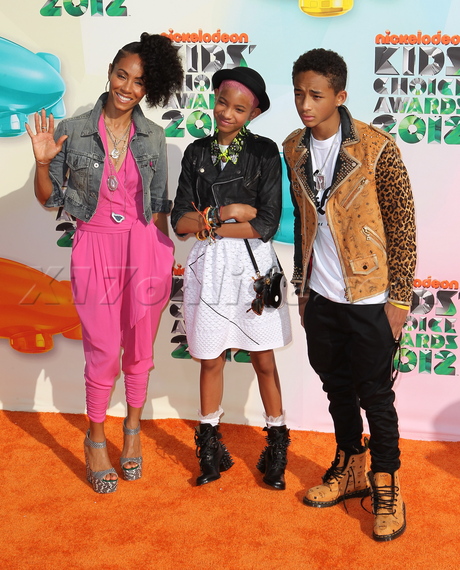 Jada Pinkett Smith, Willow, Jayden Kid's Choice Awards Nickelodeon 