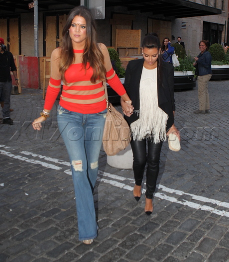 Kim Kardashain New York Khloe Kris Jenner Robert Scott Disick 