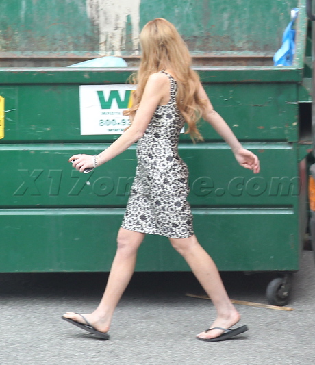 Lindsay Lohan Glee Los Angeles