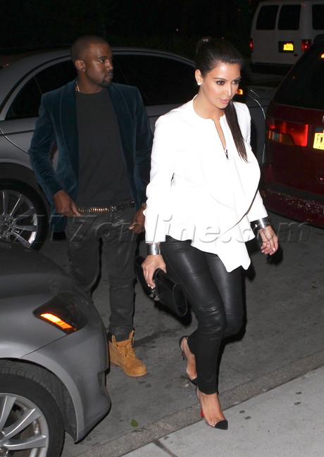 Kim kardashian kanye west rapper reality tv e! fashion