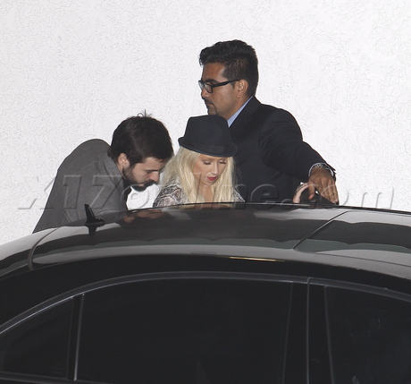 Beverly Hills Il Ristorante di Giorgio Baldi Christina Aguilera Matt Rutler 