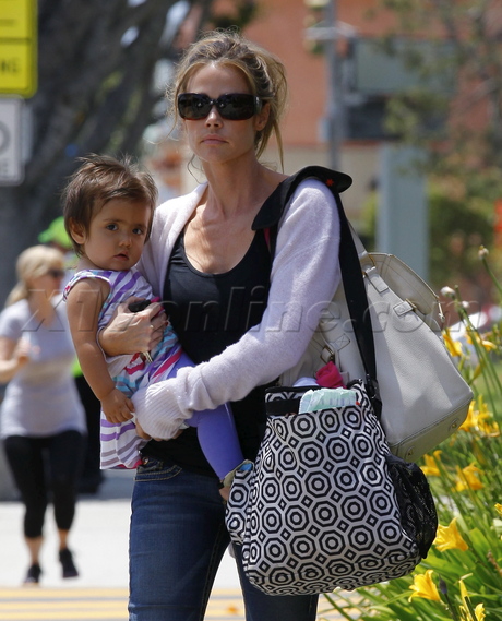 Denise Richards' Daughter Eloise walk Beverly Hills