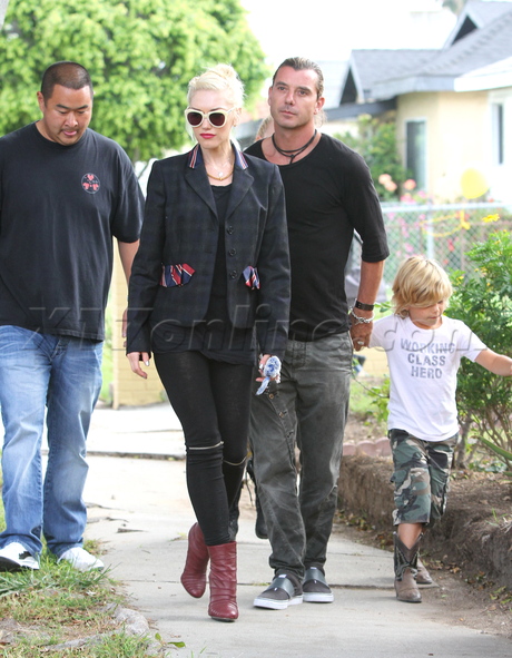Gwen Stefani Gavin Rossdale Kingston Zuma Birthday Party