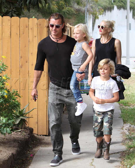 Gwen Stefani Gavin Rossdale Kingston Zuma Birthday Party