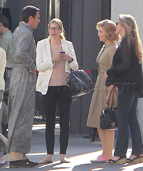 Jessica Biel James D'Arcy hitchcock set costume