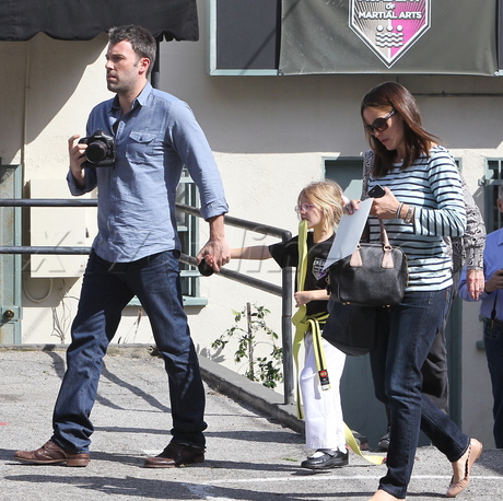 Jennifer Garner Ben Affleck Violet Karate 