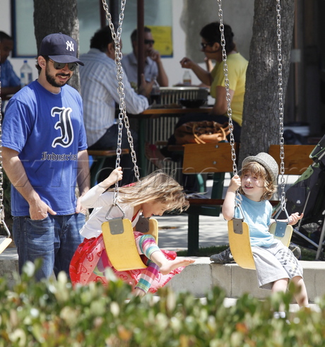 Jordan Bratman park christina aguilera malibu child hat playground 