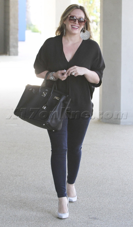 sunglasses Hilary Duff white heels birkin purse
