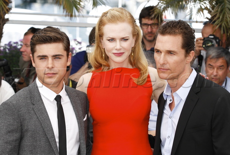 cannes france the paperboy Matthew McConaughey nicole kidman john cusack Zac Efron