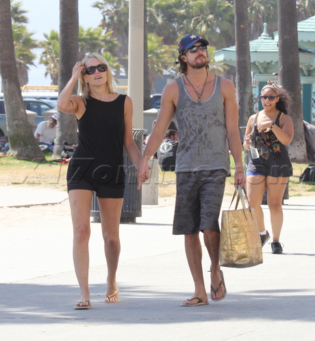 Sharon Stone beach hat yoga cellulite sunglasses