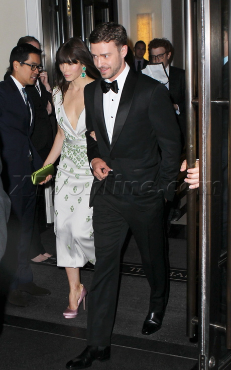 met gala  Jessica Biel  Justin Timberlake 
