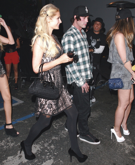 Paris Hilton, Brandon Davis Greystone Manor nightclub 