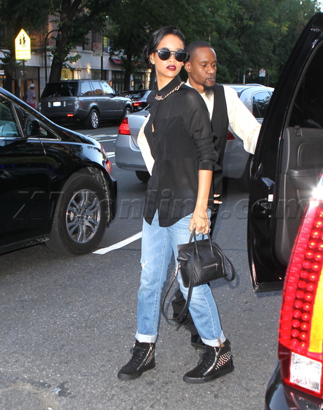 Rihanna New York Da Silvano West Village