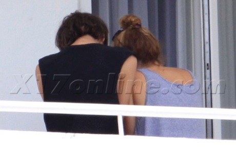 Miley Cyrus Cheyne Thomas miami hotel south beach