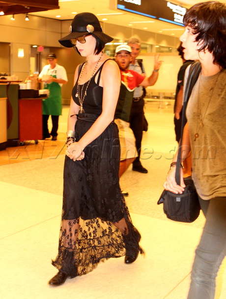 Katy Perry Florida airport