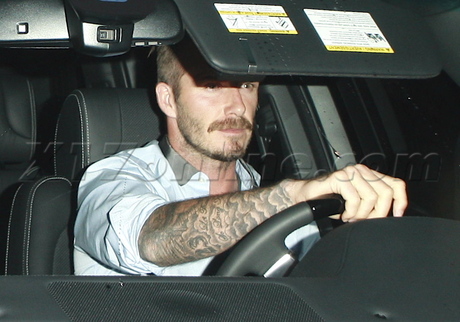 Giorgio Baldi restaurant soccer hollywood David Beckham mustache 