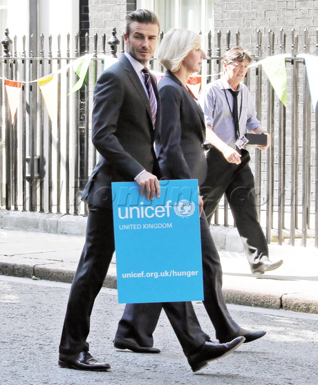 David Beckham UNICEF Goodwill Ambassador soccer tattoo 