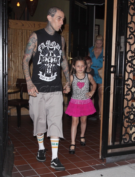 Beverly Hills matsuhisa sushi dinner Travis Barker  Shanna Moakler 