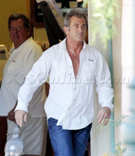 Mel Gibson angry rage ice cream daughter lucia nanny malibu fight argue
